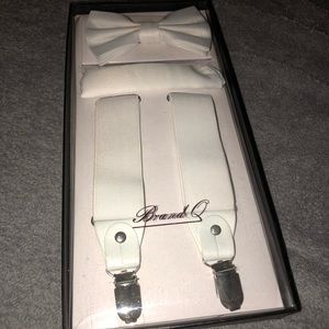 Suspenders & bow tie